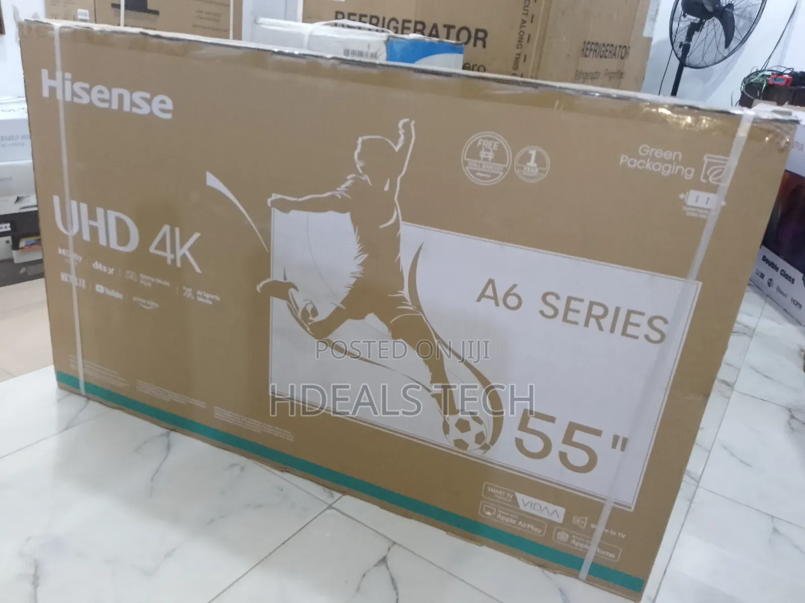 Hisense 55" A6 Uhd – Sharp, Smart Stylish