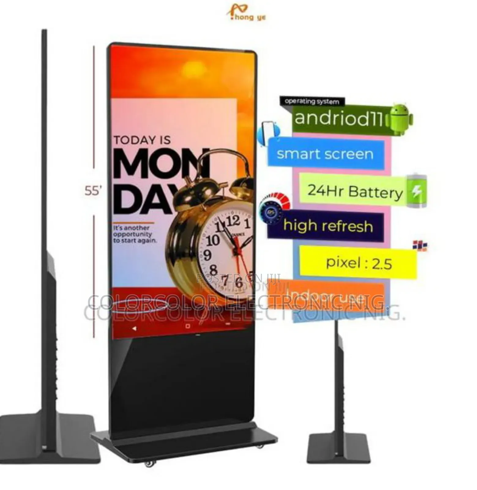 Advert Stand 55" Indoor Lcd Screen