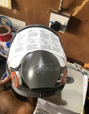 Safety Face Mask Full Face With Cartridge 3m