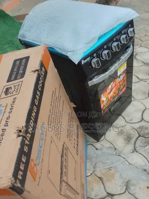 3+1 Affordable Boscon 50 50 Standing Gas Cooker With Grill+Baking
