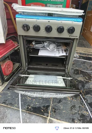 Brand New Tamashi 4-Borner All Gas Standing Cooker√Silver Colour√