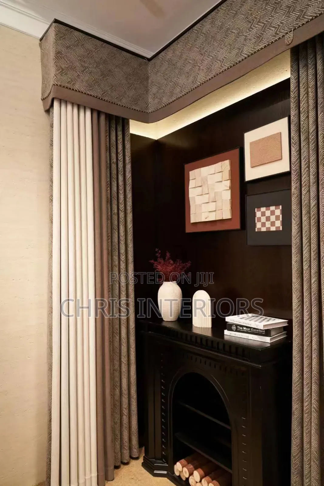 Fluted Panel Tv Console