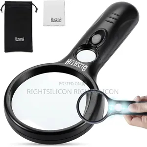 Usa Magnifying Glass With Light, Busatia Led Illuminated