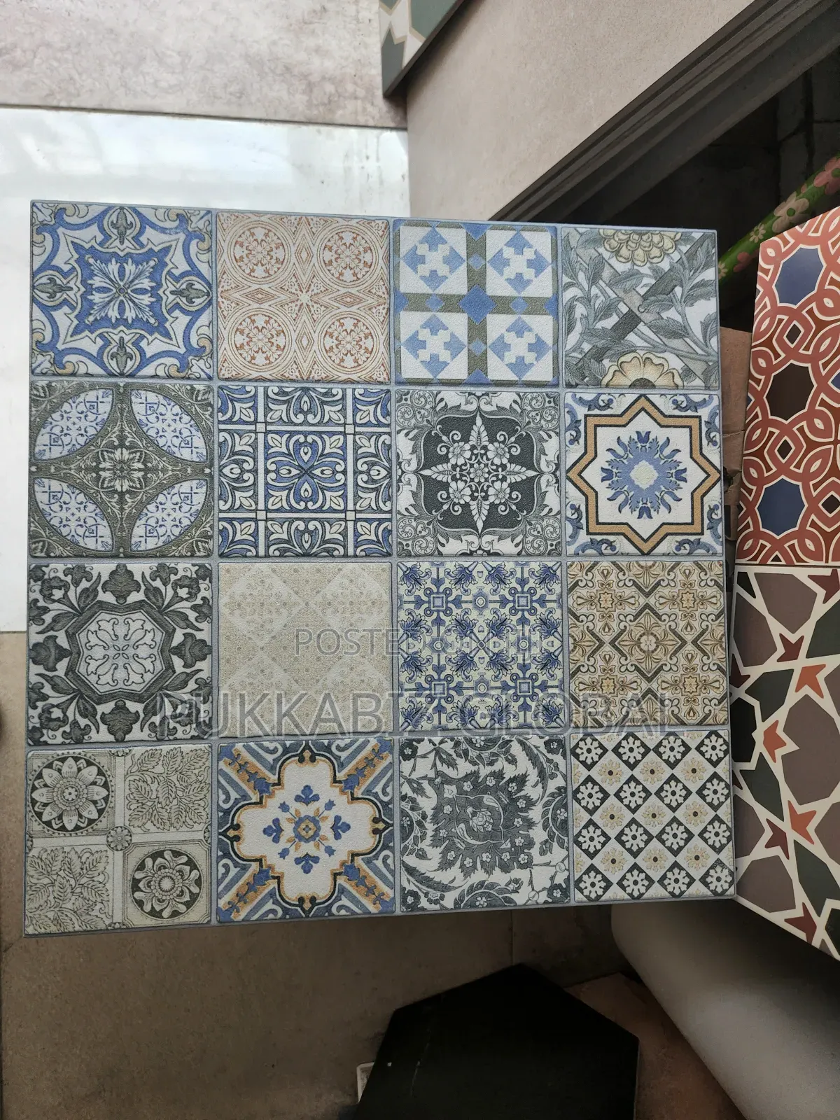 Vintage Provenza Deco Porcelain Tile