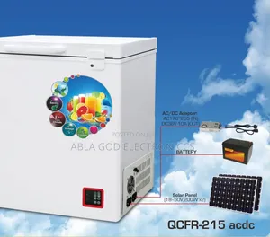 Qasa Ac/Dc Solar Chest Freezer 150l , 75w