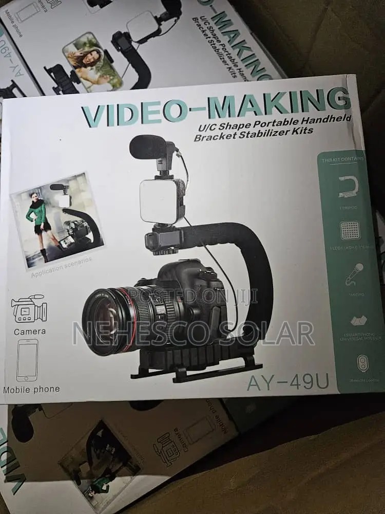 U Shaped Video Making Kit for Content Creators