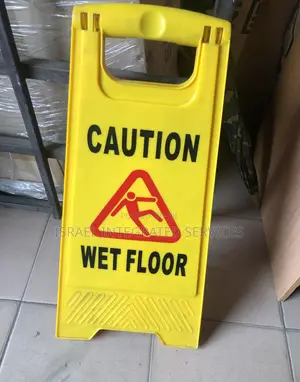 Safety Caution Sigh (Wet Floor)