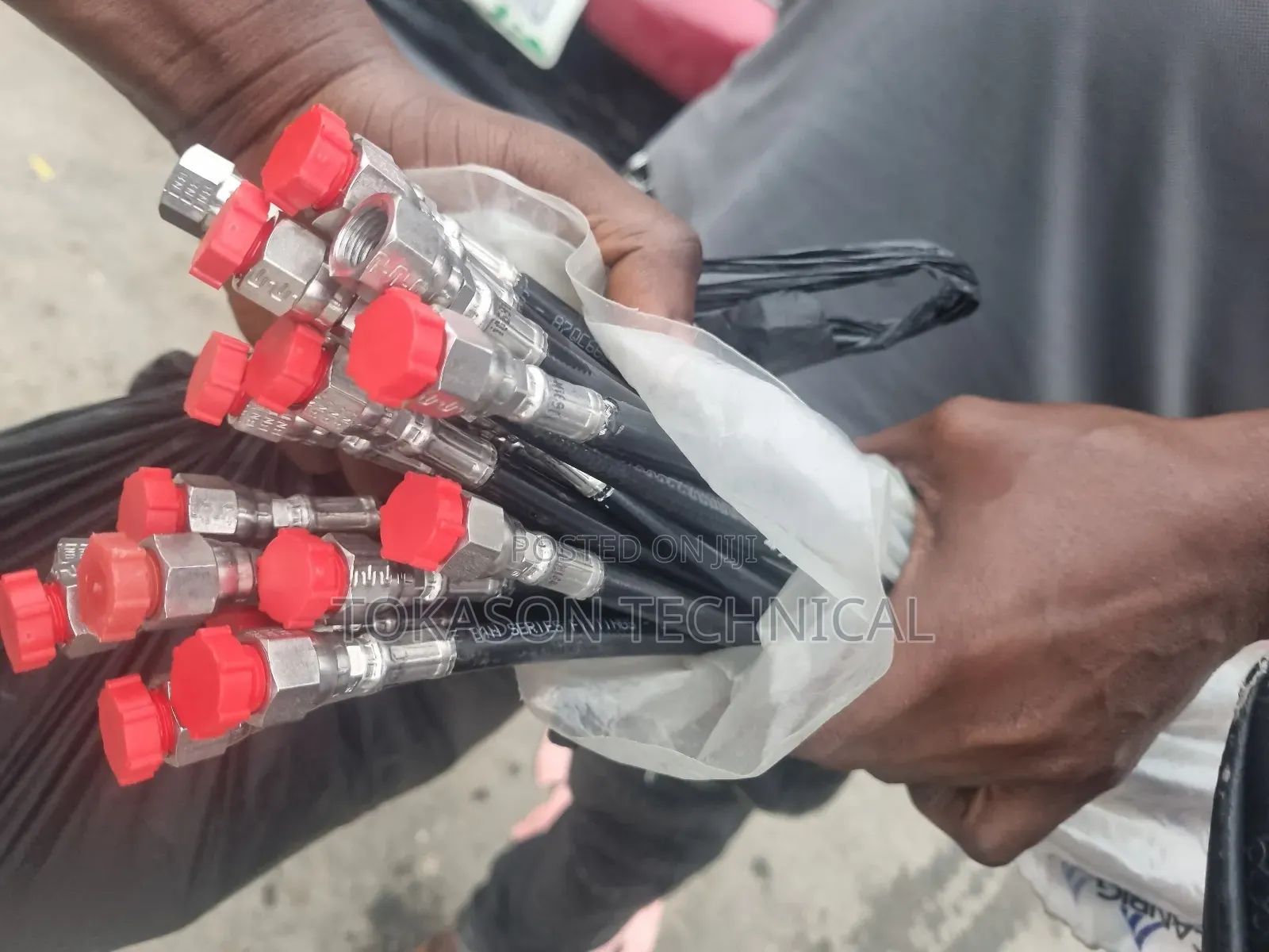 Hydraulic Hoses Featuring