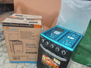 50/50 Automatic Boscon Standing Gas Cooker 3+1