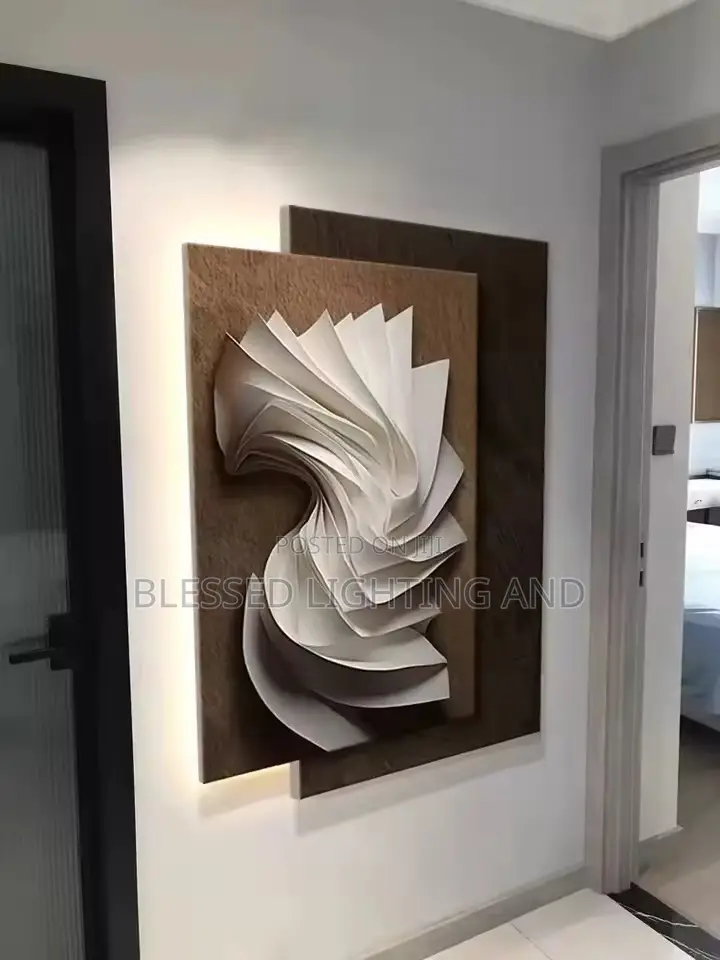 Size 60 by 100cm 3d Led Italian Sandstone Artistic Sense Frame Decorat