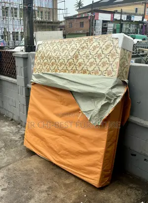 Stellar Quality 6 by 6 Foreign Orthopedic Spring Mattress | Bed | Foam