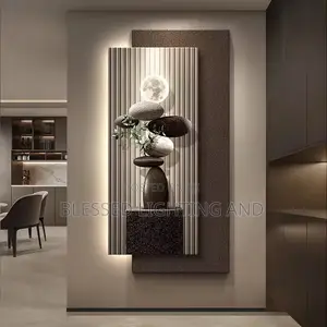 Modern Luxury Led Art Painting Wall Frame for Corridor, Living Room,