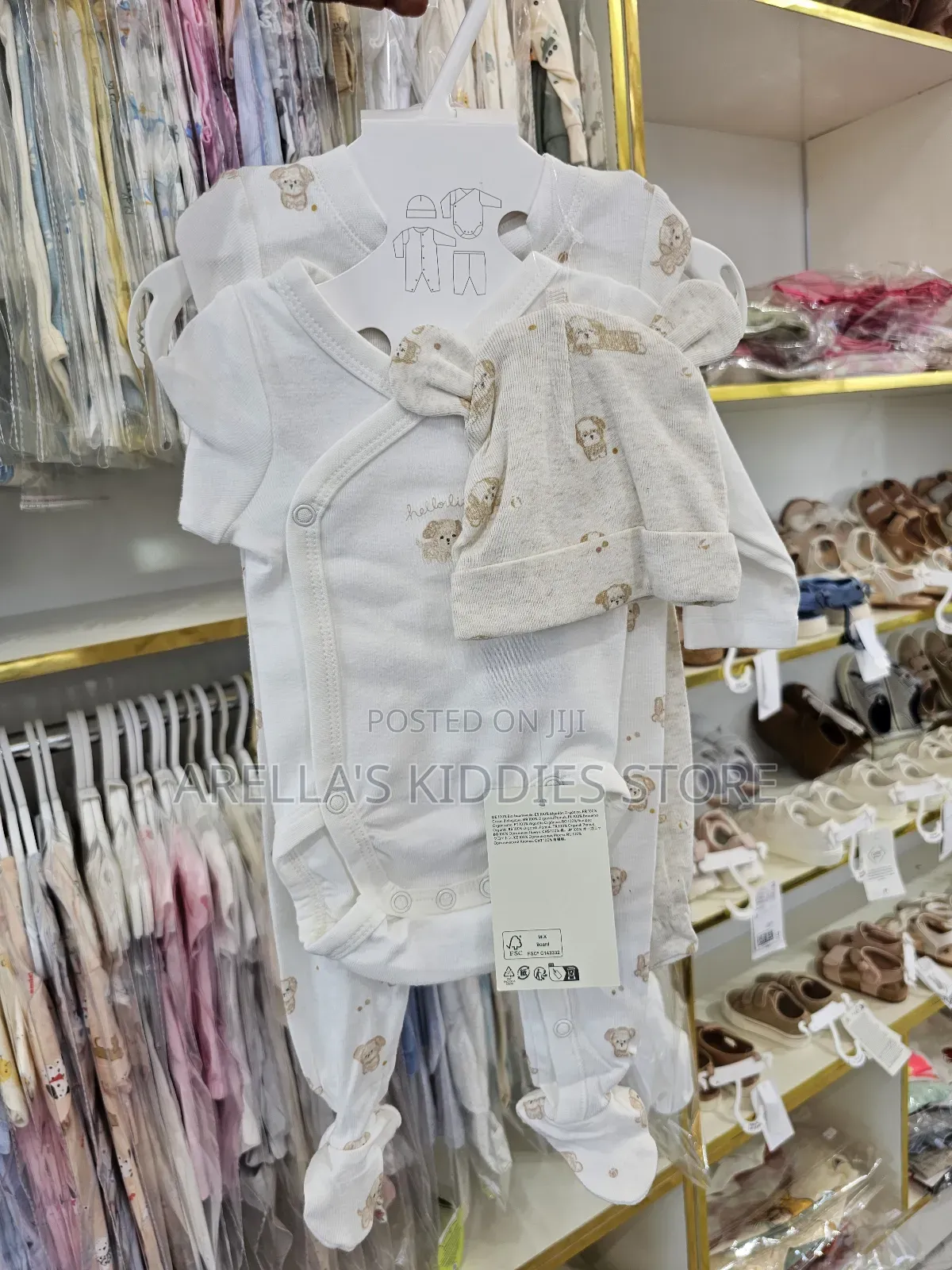 4-Piece Cotton Jersey Gift Set