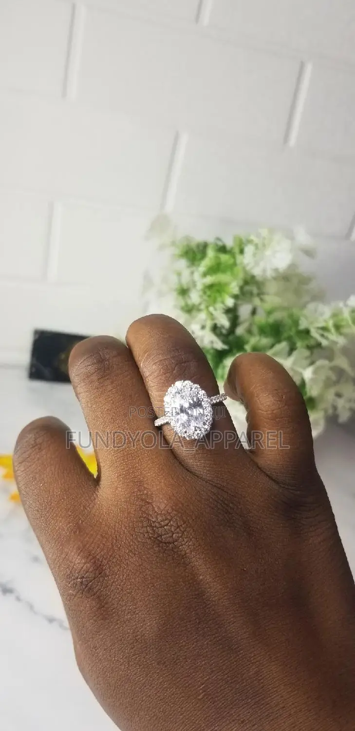 Oval 925 Engagement Rings