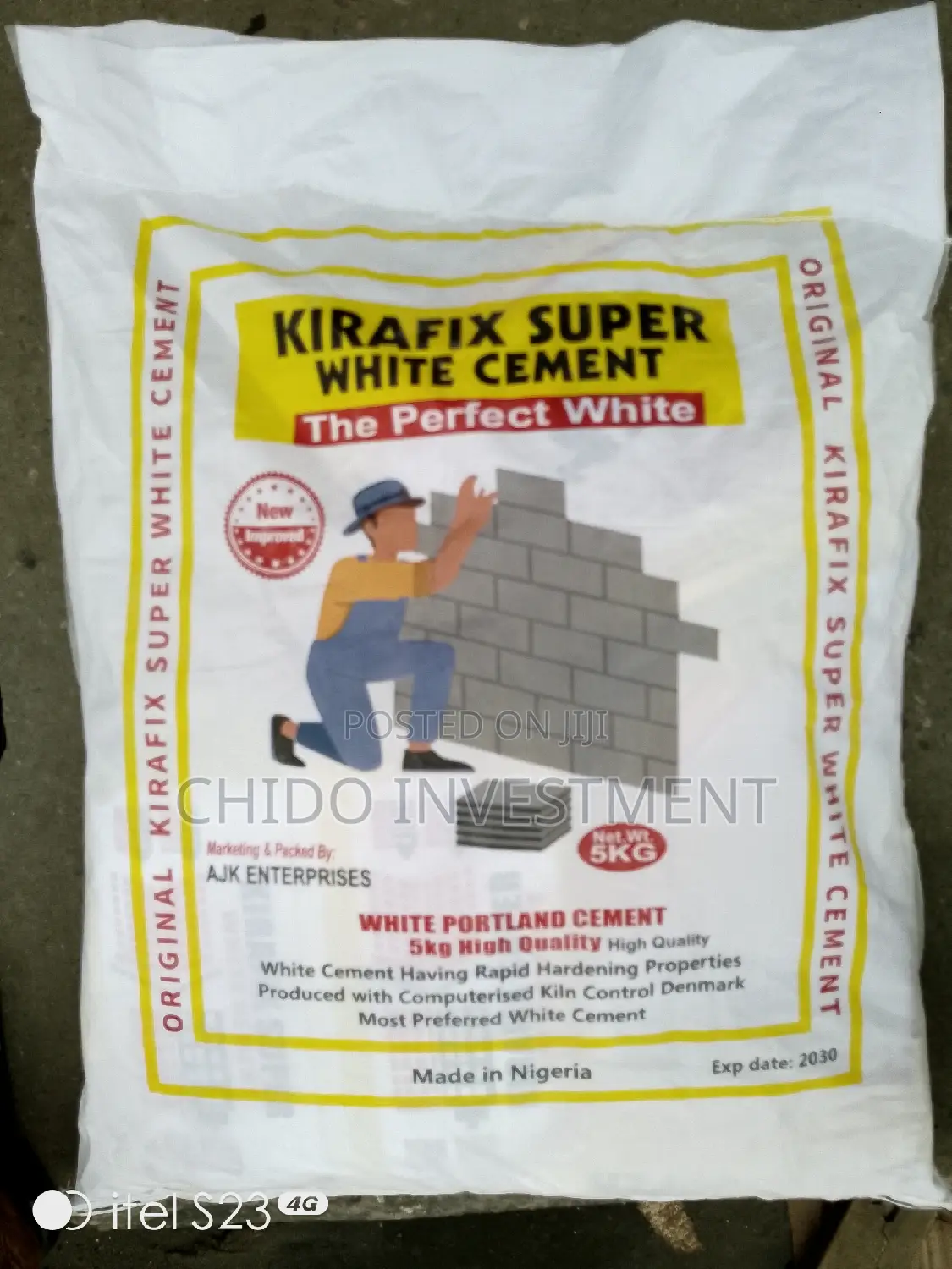 Kirafix Super White Cement