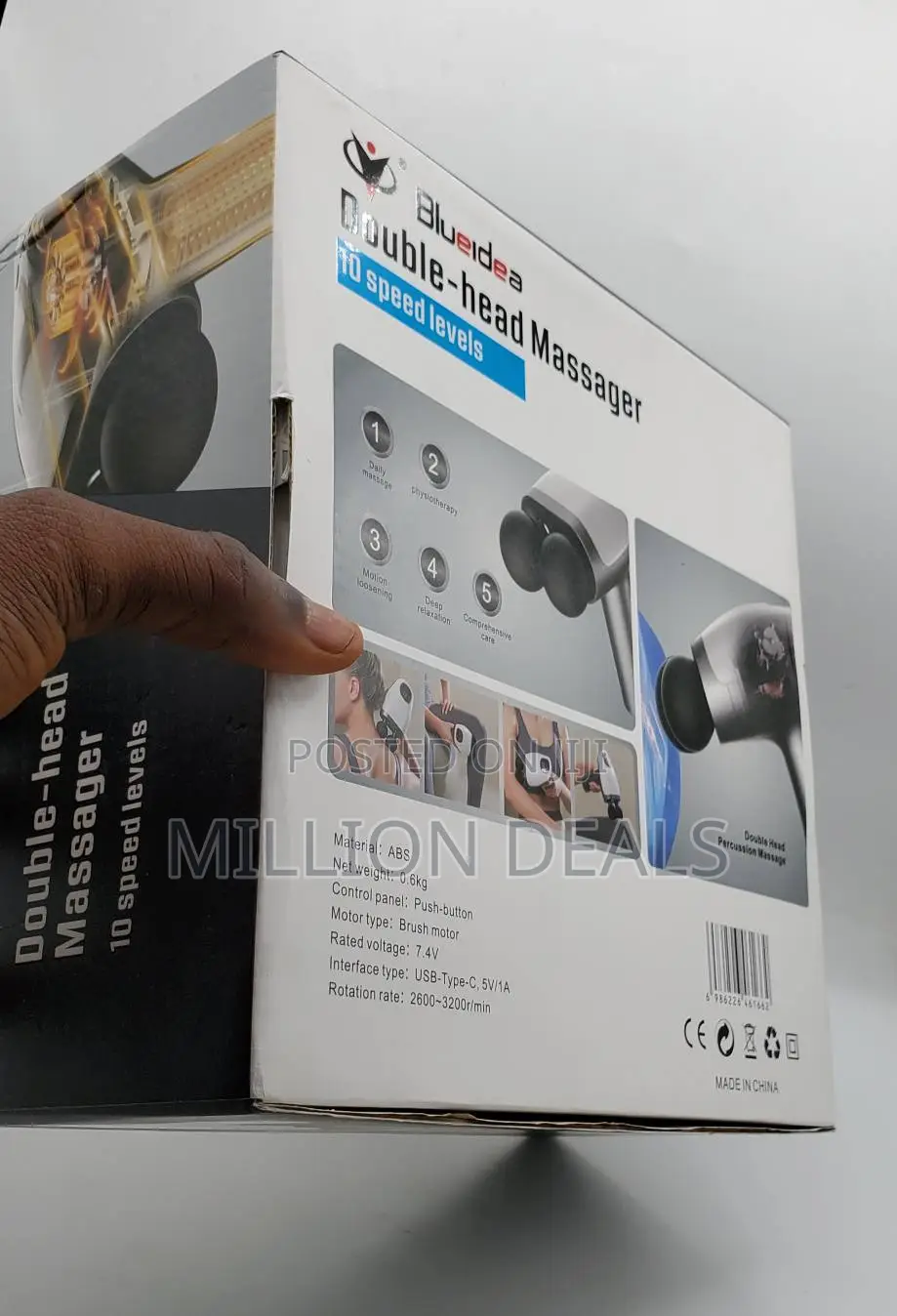 Double Head High Speed Unique Massager