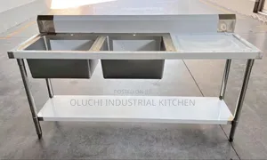 Double Sink With Side and Under
