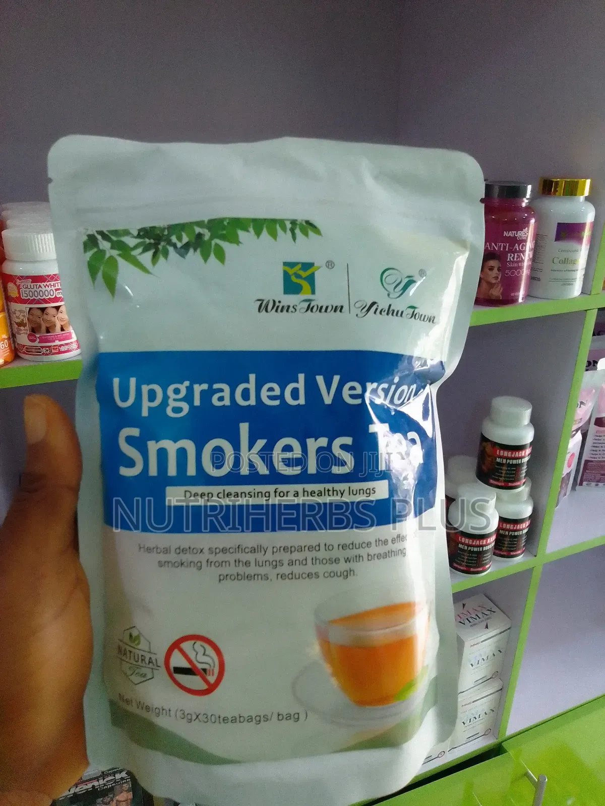 Wins Town Smokers Tea: Lungs Detox Tea