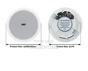 Bass Single Bluetooth Ceiling Speaker