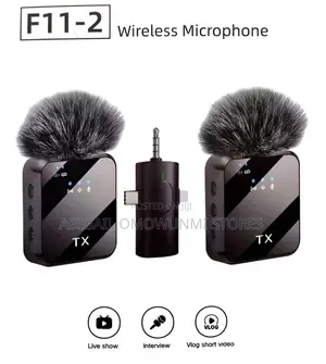 F11-2 Dual Noise Cancelling Wireless Microphone