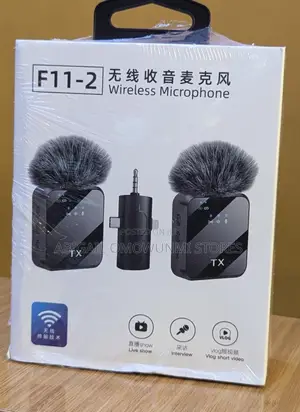 F11-2 Dual Noise Cancelling Wireless Microphone