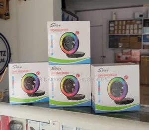 Rechargable Super Bass Wireless Speaker With Fan