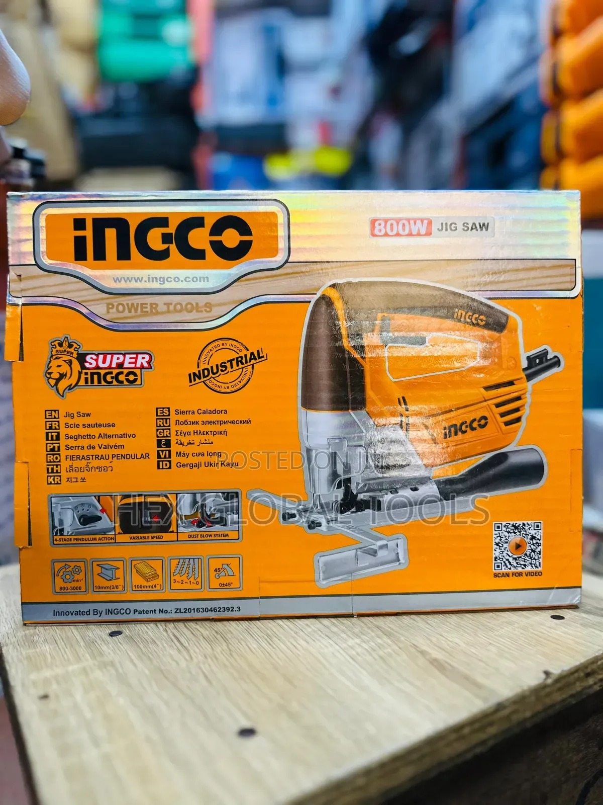 Ingco 800w Electric Jigsaw Machine