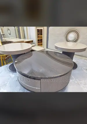 High Quality Foreign Design Turkish Center Table With Two Sidetable