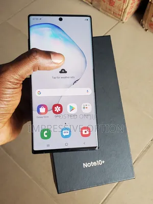 Samsung Galaxy Note 10 Plus 256 GB Black