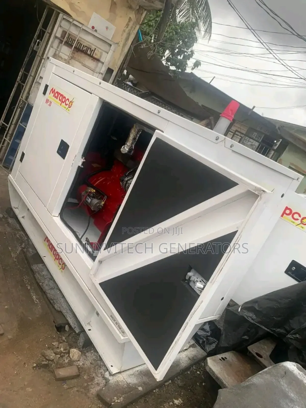 30kva Marapco Perkins Generator Super Silence Almost
