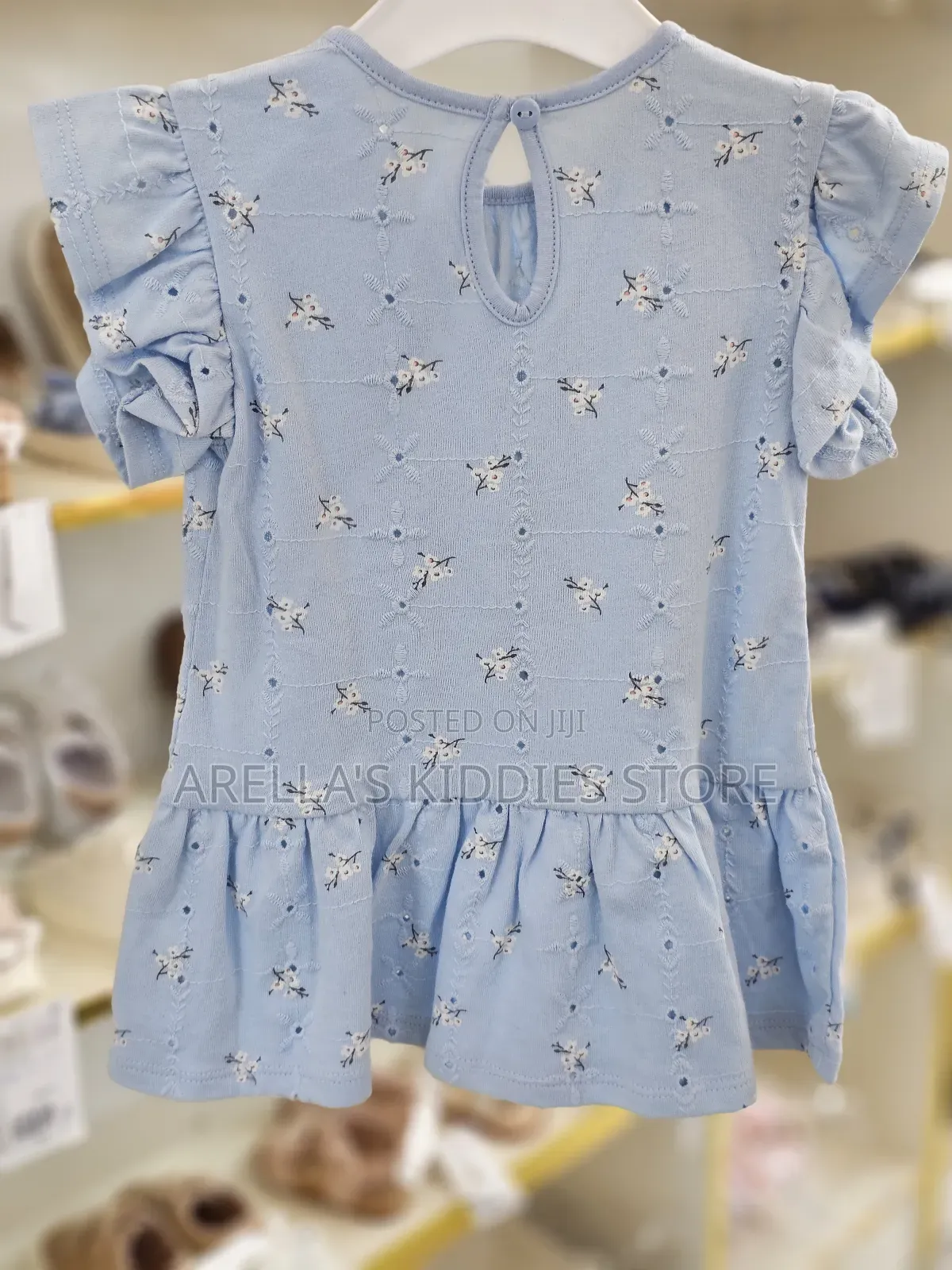 Eyelet-Embroidered Dress