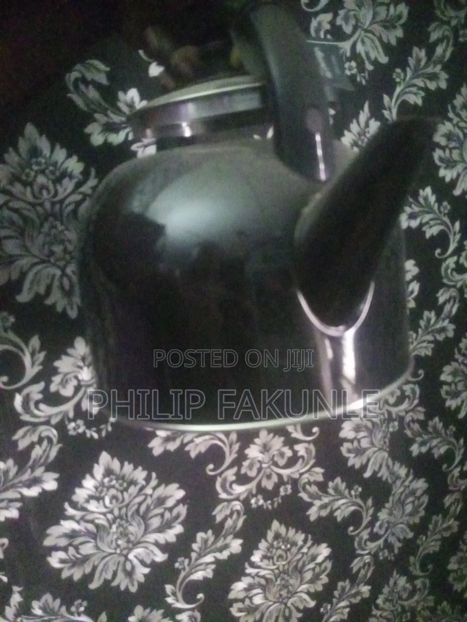 Scanfrost 4.3l Stainless Steel Kettle Black