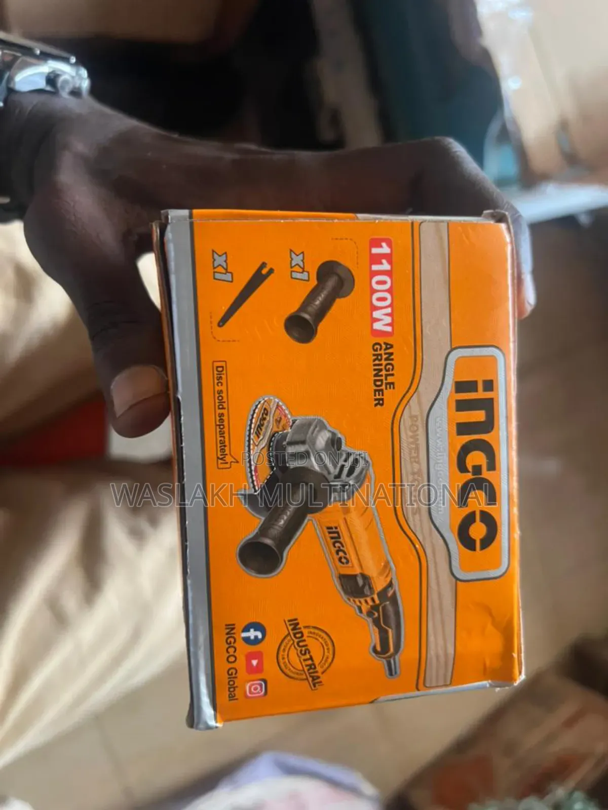 125mm (5") Angle Grinder 1100w