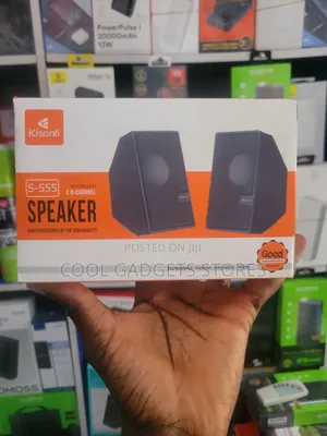 Kisonli S-555 Speaker for Desktop, Laptop and Work Station