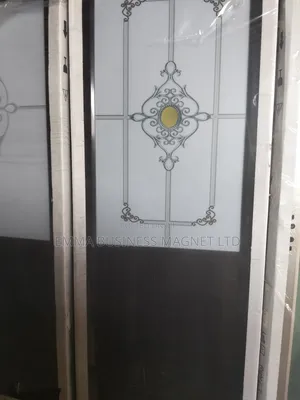 High Quality New Modern Aluminum Glass Toilet Doors 