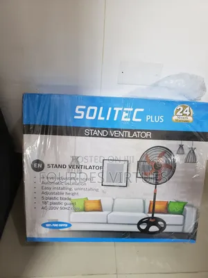 18" Solitec Standing Fan