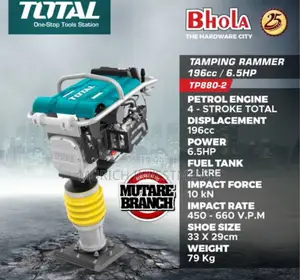 Total Gasoline Tamping Rammer