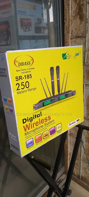 Dbass  Sr-185 Digital Wireless Microphone.