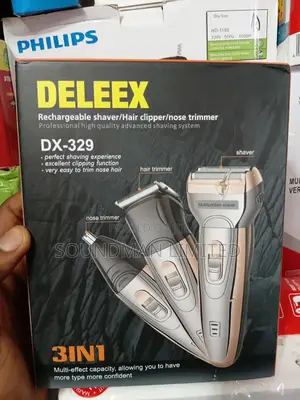 Deleex 3 in 1 Rechargeable Hair Clippers Shaver Nose Hair Trimmer