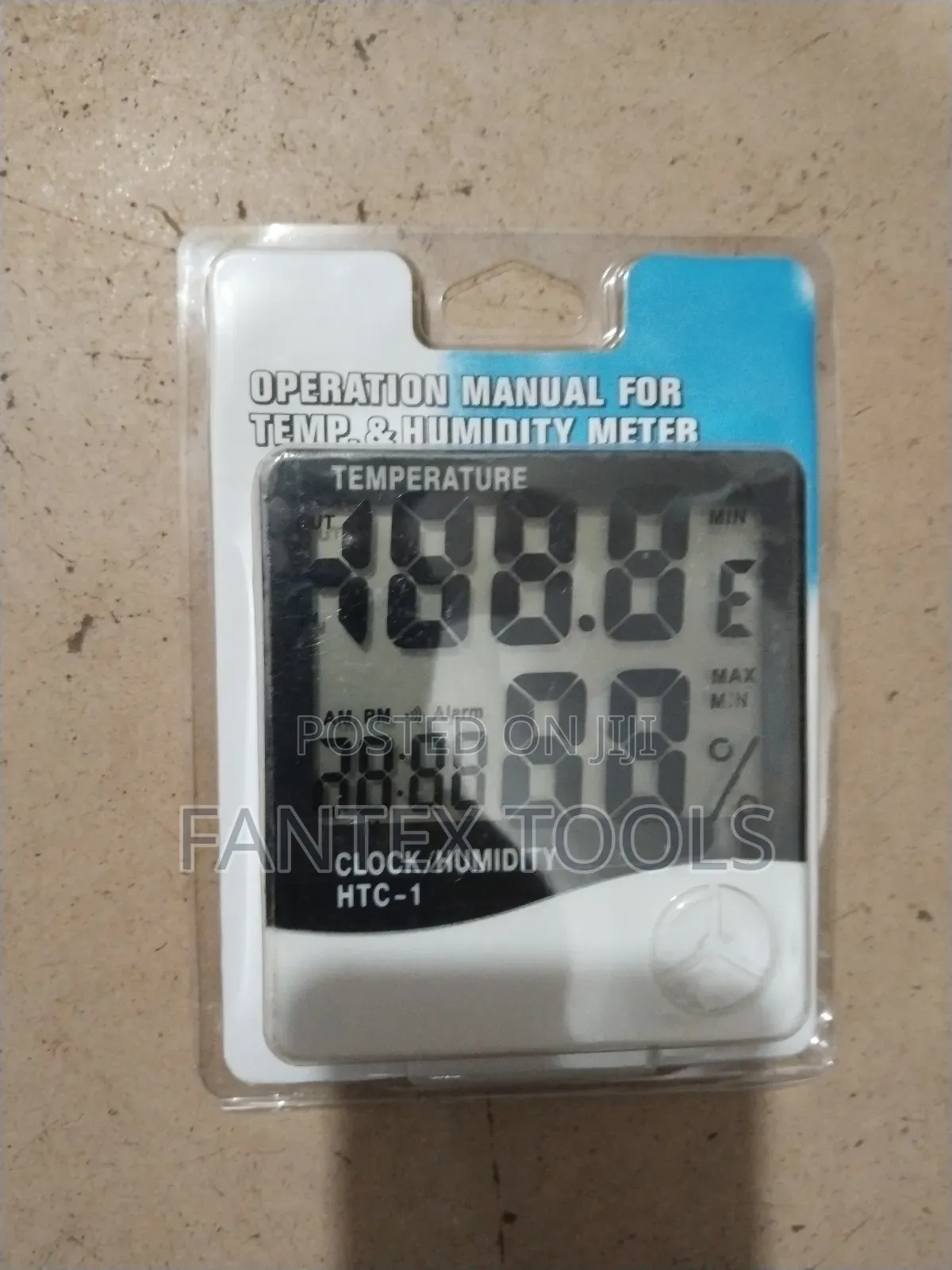 Temperature and Humidity Meter.