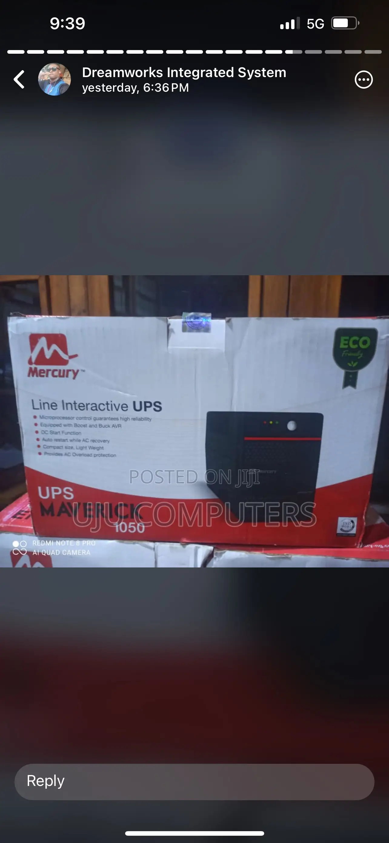 Mecury Ups 1050va