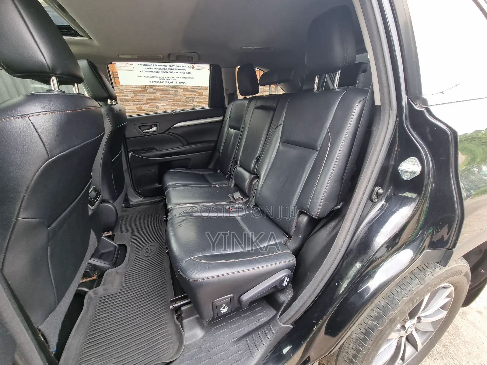 Toyota Highlander XLE 4x4 V6 (3.5L 6cyl 8A) 2017 Black
