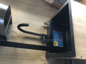 Matte Black Kitchen Sink With Mixing Tap