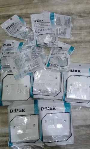 D-link Single Faceplate With Cat6 Keystone Jack
