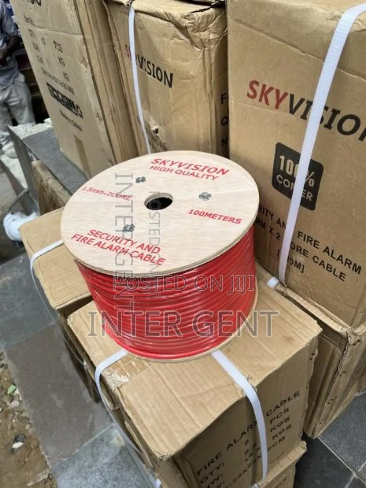 Fire Alarm Cable 100m 2pair 1.5mm