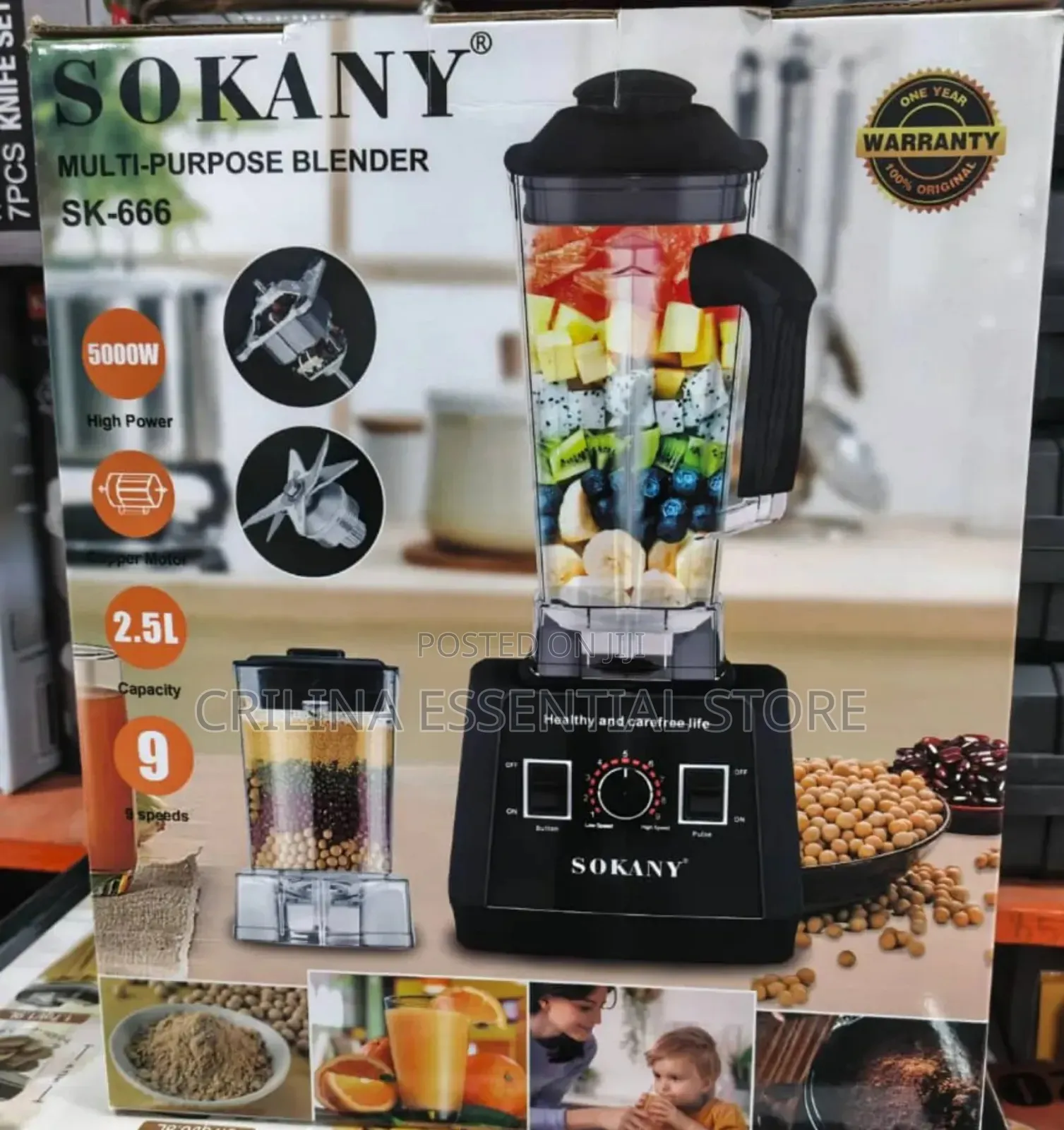 Multi-Purpose Electric Blender