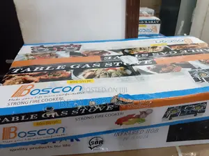 Boscon Double Table Gas Burner Glass