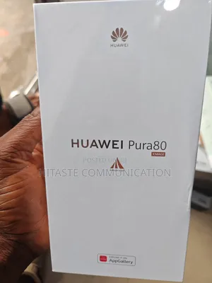 New Huawei Pura 80 Pro 512 GB Black