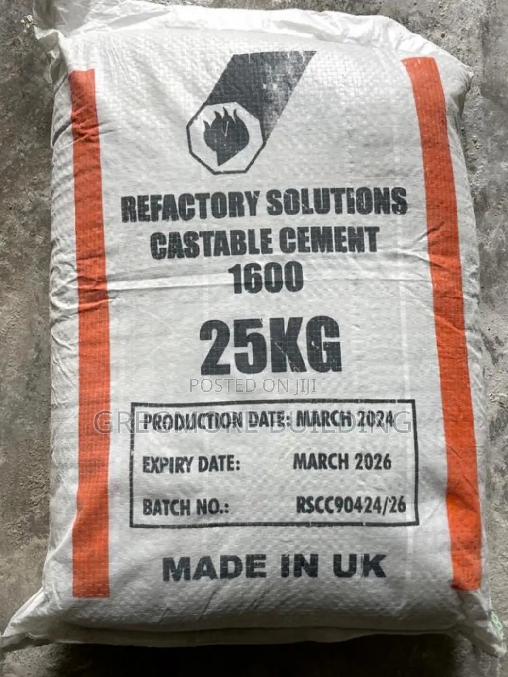 Fireproof Cement