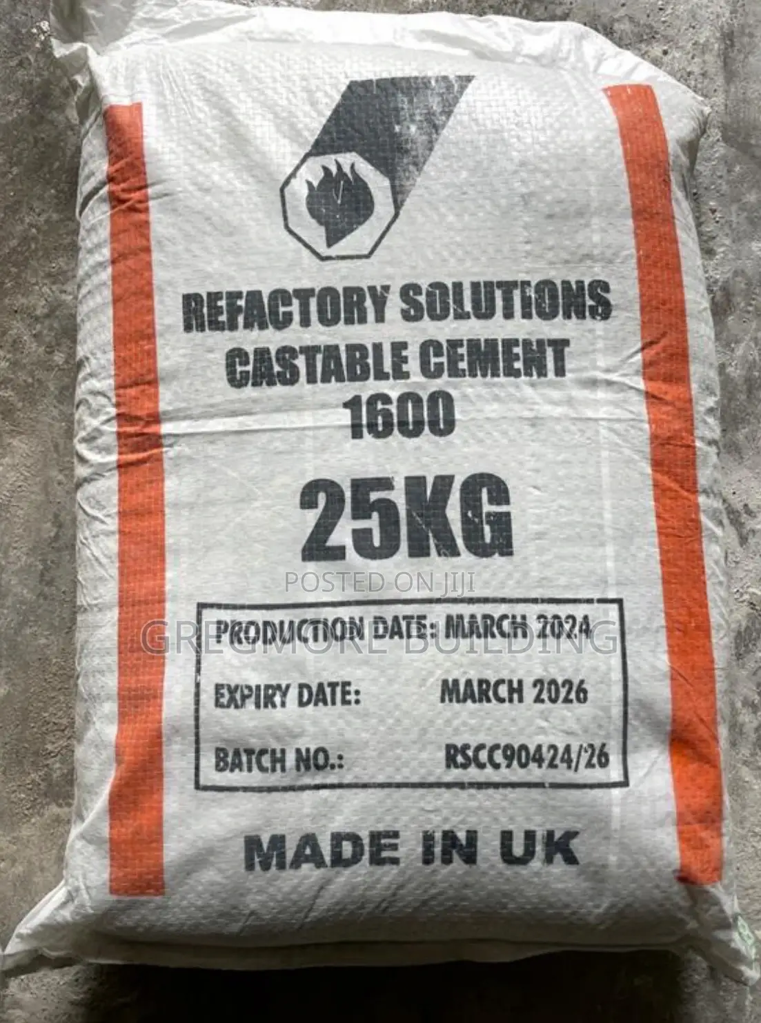 Fireproof Cement